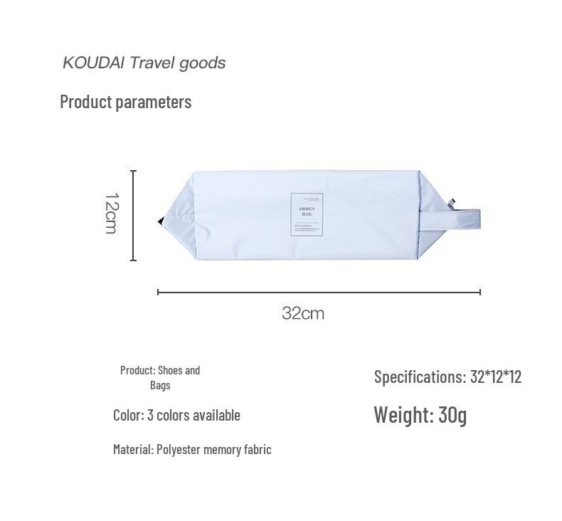 Portable Waterproof Shoe Storage Bag for Travel & Sports