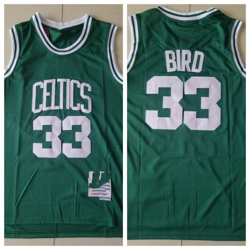 Vintage Boston Celtics Basketball Jersey Sleeveless Sportswear Men Women Fall Winter