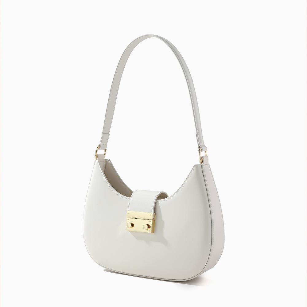 Damen Herbst- und Winter-Ledertaschen, High-End-Umhängetaschen, Pendler-Knödeltaschen und Nischen-Handtaschen