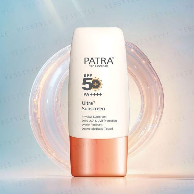 PATRA - Ultra+ Sunscreen SPF 50+ PA++++ 50ml