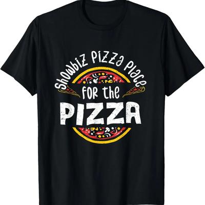 Retro_ Showbiz Pizza Place - Pizza Sayings T-Shirt