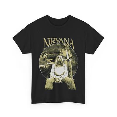Vintage 90's Kurt Cobain Nirvana Memorial Bootleg T-shirt