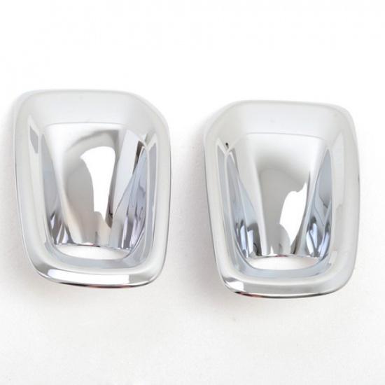 For Jeep Renegade 2015 2016 2017 Chrome Front Fog Light Lamp Cover Trim Sticker