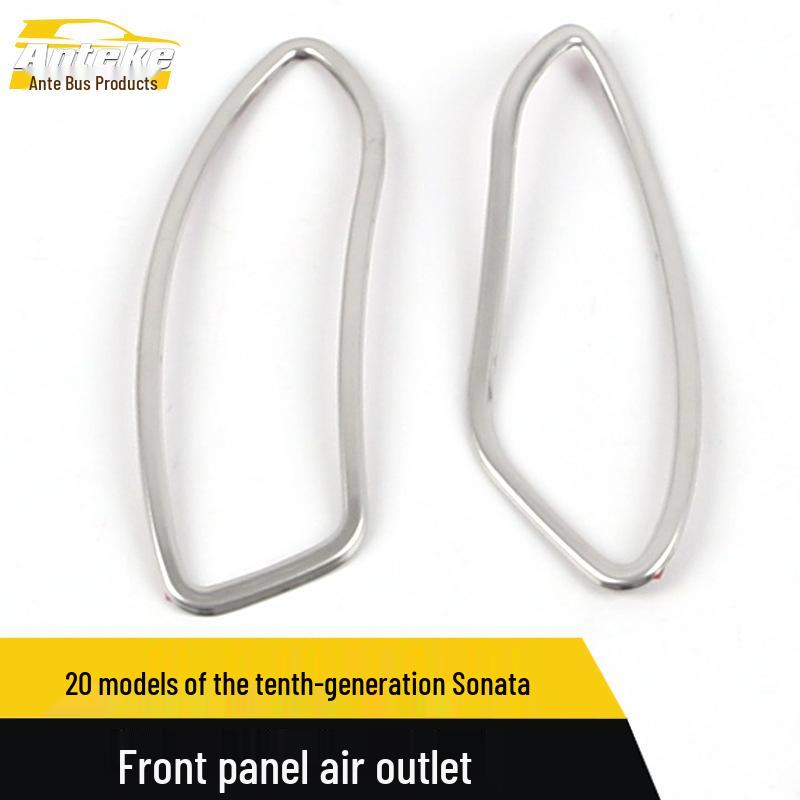 2020 Tenth-Gen Sonata Air Vent Trim & Center Console AC Outlet Sticker