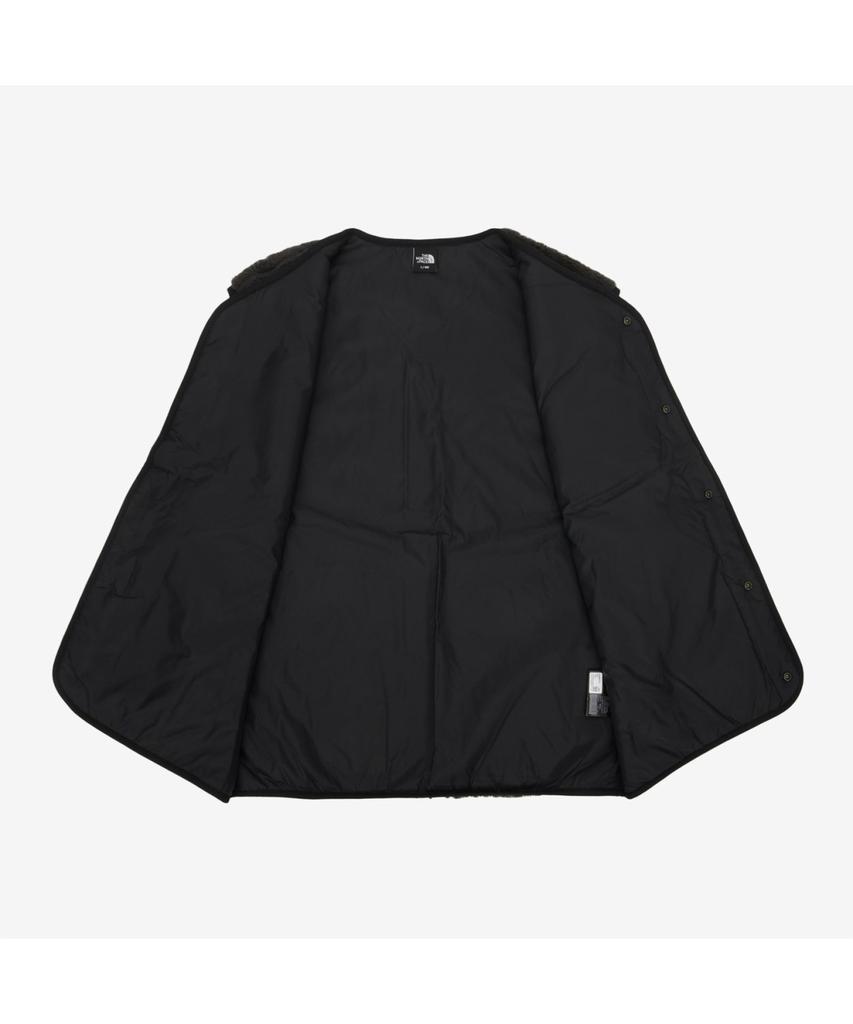 The North Face Nv4Fr57A Teddy Fleece Vest Charcoal