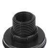 1Pcs 1/2, 3/4, 1 Inch Pvc Double Female Thread Water Tank Joints Garden Irrigation Accessories Fish Tank Connector