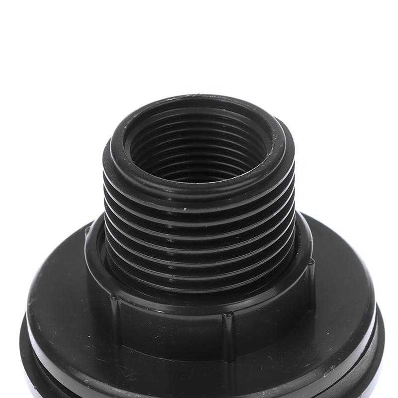 1Pcs 1/2, 3/4, 1 Inch Pvc Double Female Thread Water Tank Joints Garden Irrigation Accessories Fish Tank Connector