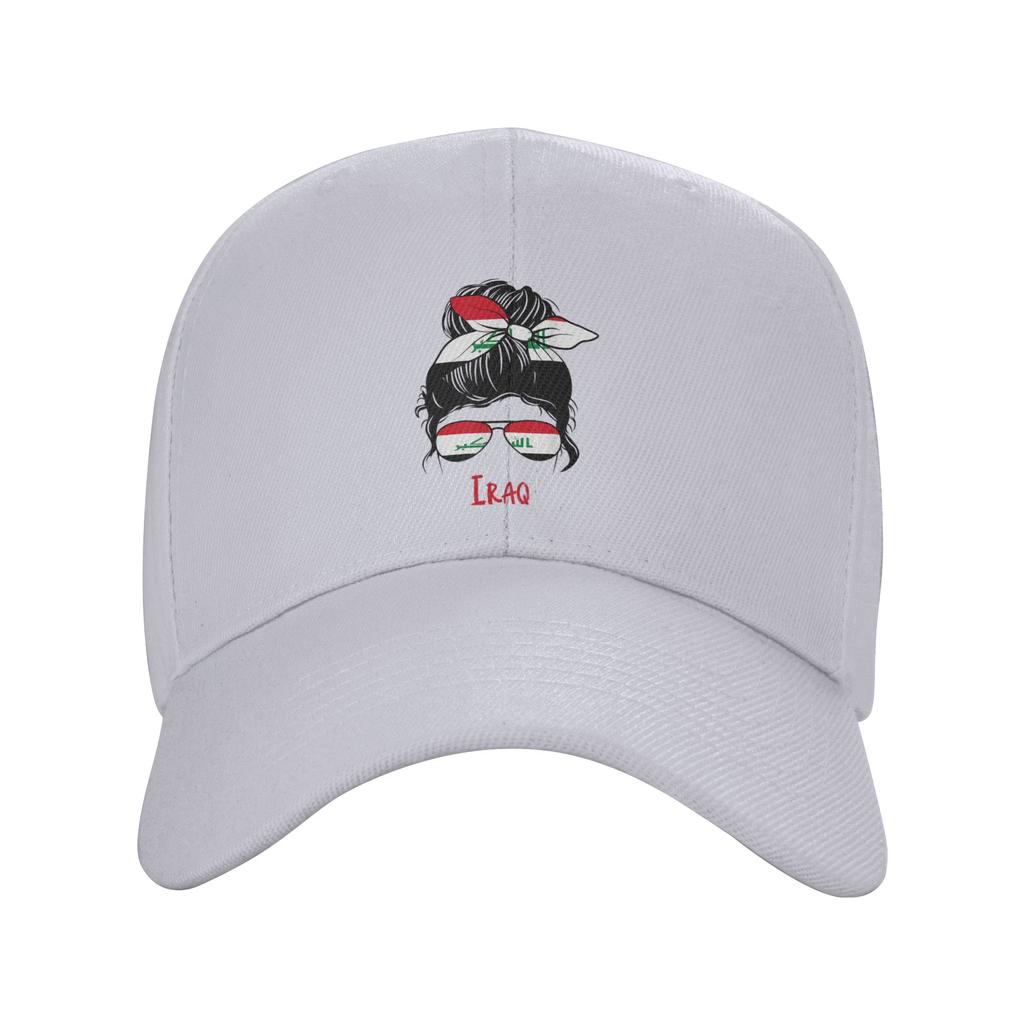 New Iraq Flag Baseball Cap Unisex Style Trucker Hat Outdoor Golf Adjustable Sun Hats