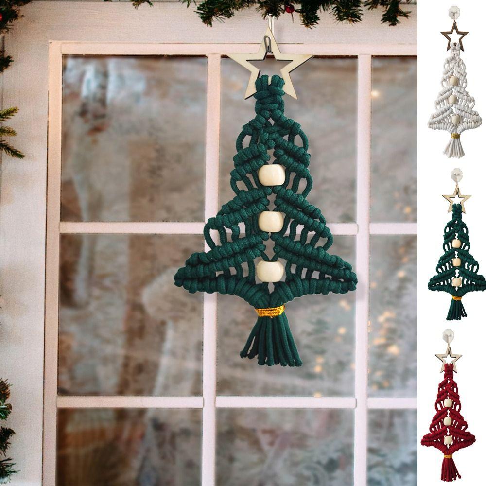 

Форма Рождественской Елки Рождественская Елка Пентаграмма Рождественская Елка Ручной Работы Подвеска С Бахромой Дома