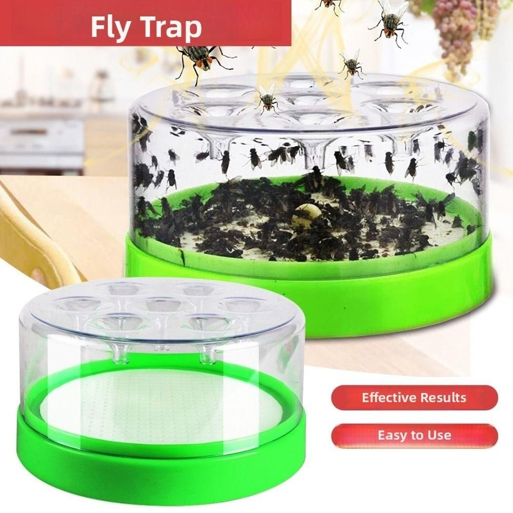 7 Holes Automatic Fly Trap Non-Toxic Mosquito Killler Practical Indoor Fly Repellent  Farm