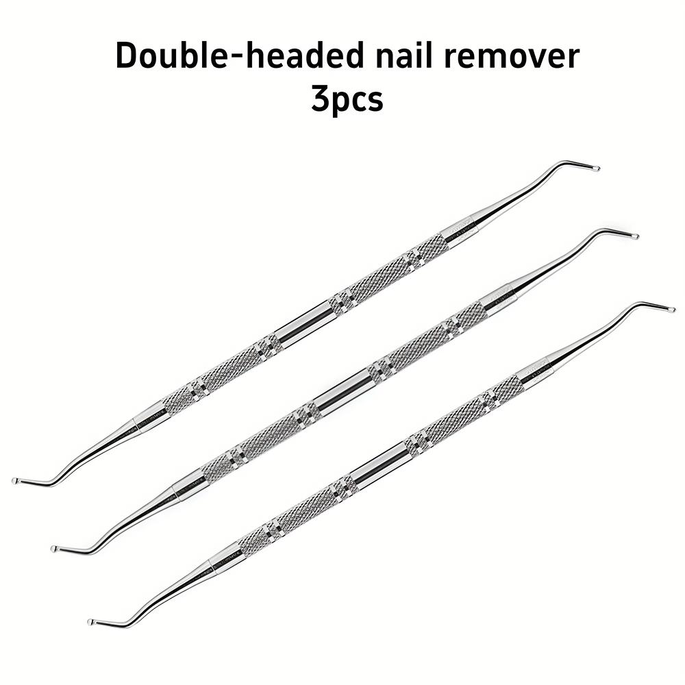 3pcs Professional Ingrown Toe Nail Correction Lifter File Clean Installation Tool Pedicure Multi-function