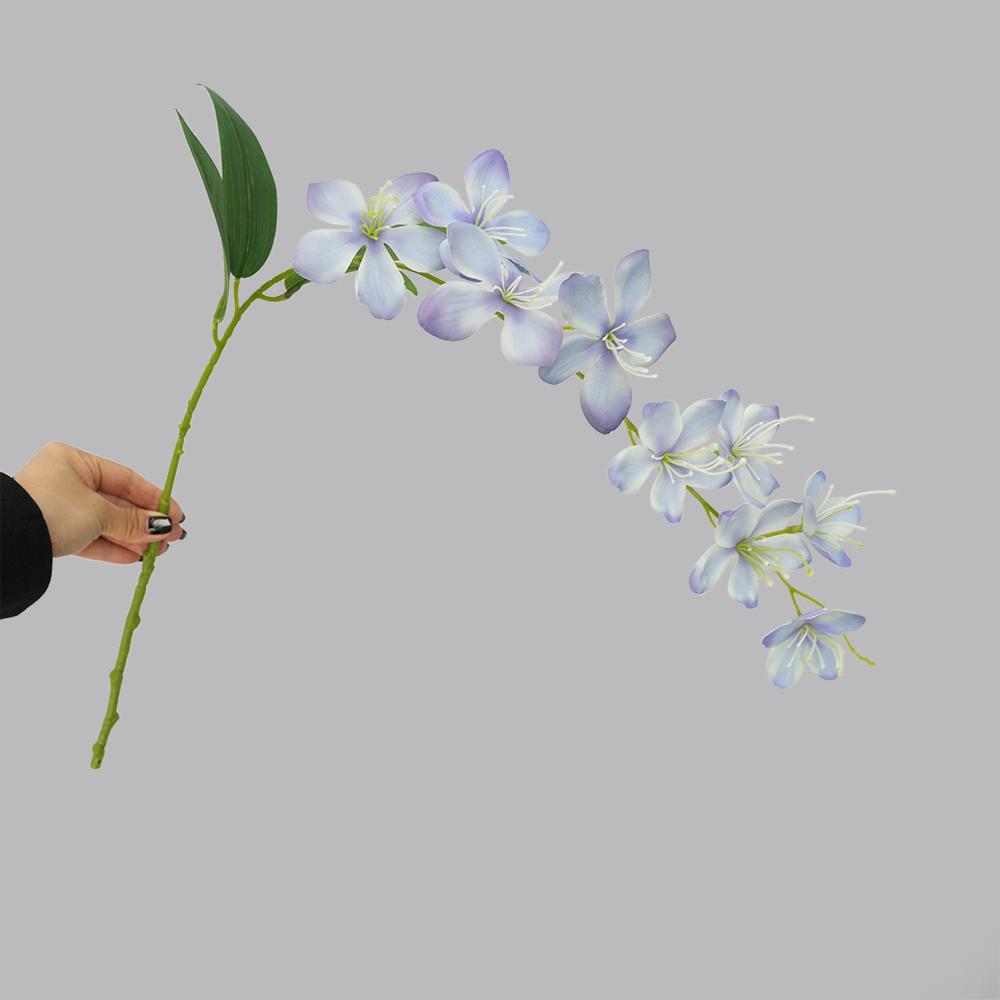 Clematis Artificial Flowers Fake Wisteria Floral Hanging Plant Garland Fake Greenery Plants for Vase for DIY Wedding Bouquets