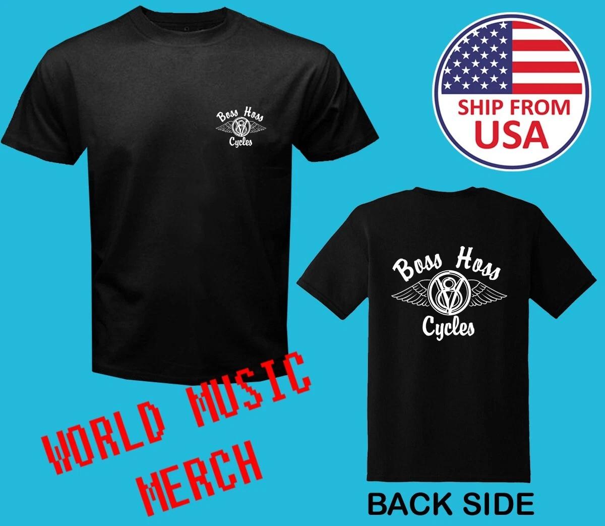 Boss Hoss Motorcycles Men s Black Size S-5XL 4XL