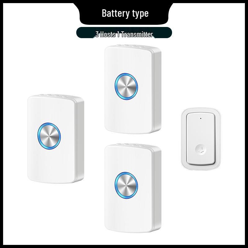 Wireless Ultra-Long Range Battery-Powered Waterproof Doorbell Remote for Home and Elderly