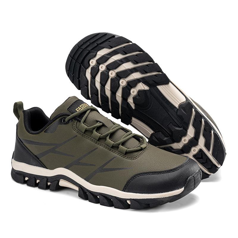 

Новые профессиональные походные ботинки для походов, нескользящие, износостойкие, удобные и дышащие, для активного отдыха на природе, походов и скалолазания 38 армия зеленый