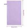Sports Hand Towels 2 Pcs Purple 50 X 30 Cm Polyester and Polyamide