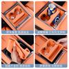 For Huanxin Zeekr 7X Water Cup Pad Central Control Water Groove Cover Anti Slip Pad Water Cup Holder Accessories 25-26 Models