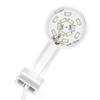 Aquarium Klemmleuchte 5W 5V 12 LEDs Blaues Weißes Licht Hohe Helligkeit Einstellbarer Winkel USB Klemme