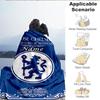 Custom Name House Chelsea Blanket Lightweight Ideal Bedding Blanket Perfect for Travel, Camping, Living Rooms, Sofas, Christmas Gift