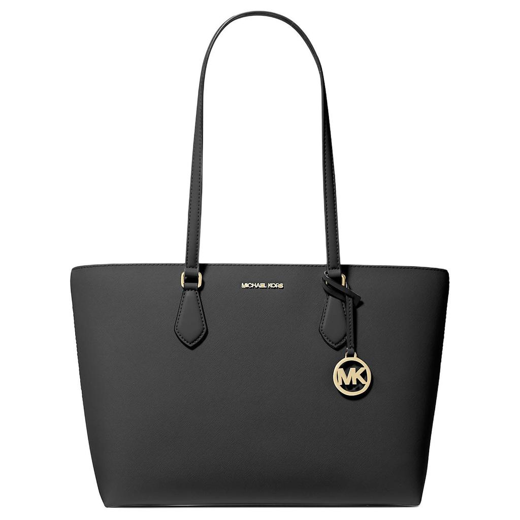 Michael Kors MK Sheila Tote Bag Women tote Gold Black 35S4G6HT9L-BLACK
