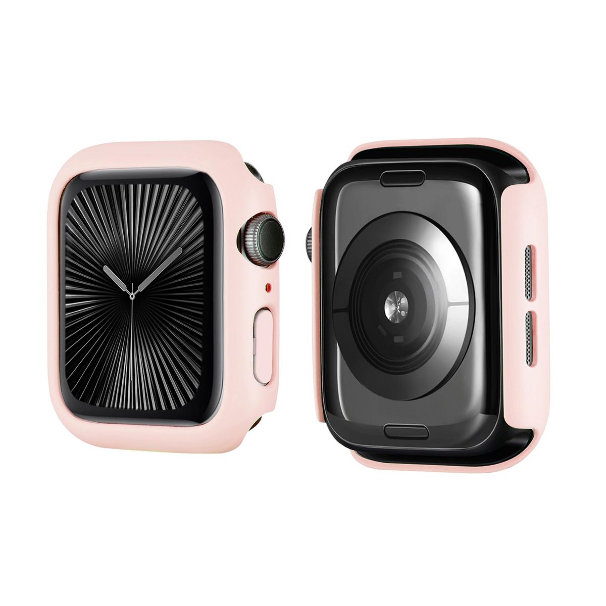 

For Apple Watch Series 11/10 46mm ENKAY HAT PRINCE Solid Color PC Watch Case Shockproof Cover D
