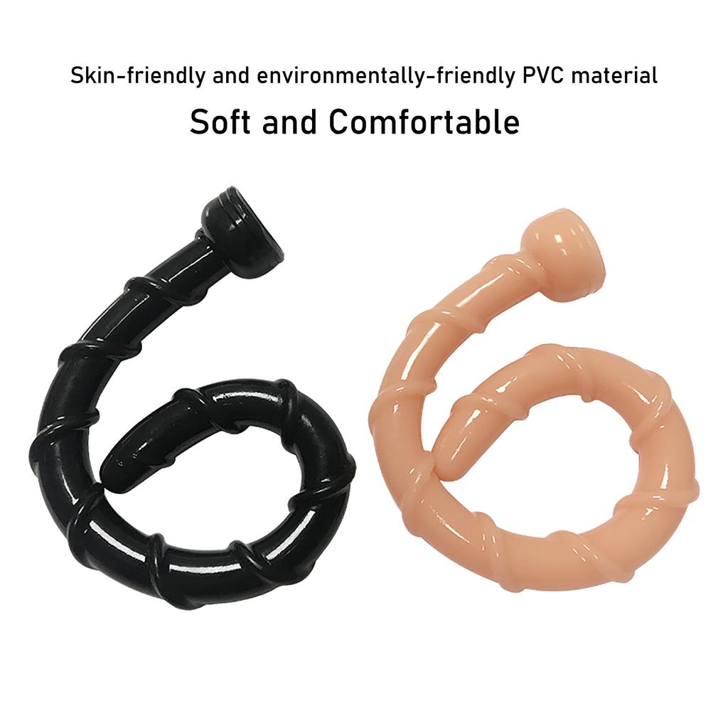 Overlength Anal Plug Dildo Thread Butt Plug Stimulate Vagina and Anus Massage Prostate Masturbator Soft Anal Sex Toys