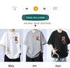Men's Trendy Pure Cotton Short Sleeve T-shirt for Teens and Juniors - Stylish Summer Top