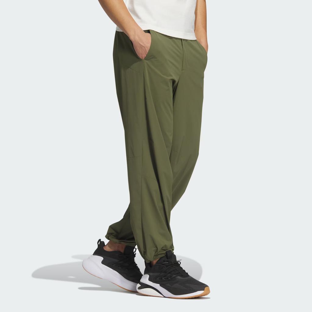 Adidas City Escape Parachute Joggers Men Pants Dark-Olive-Green JZ8417