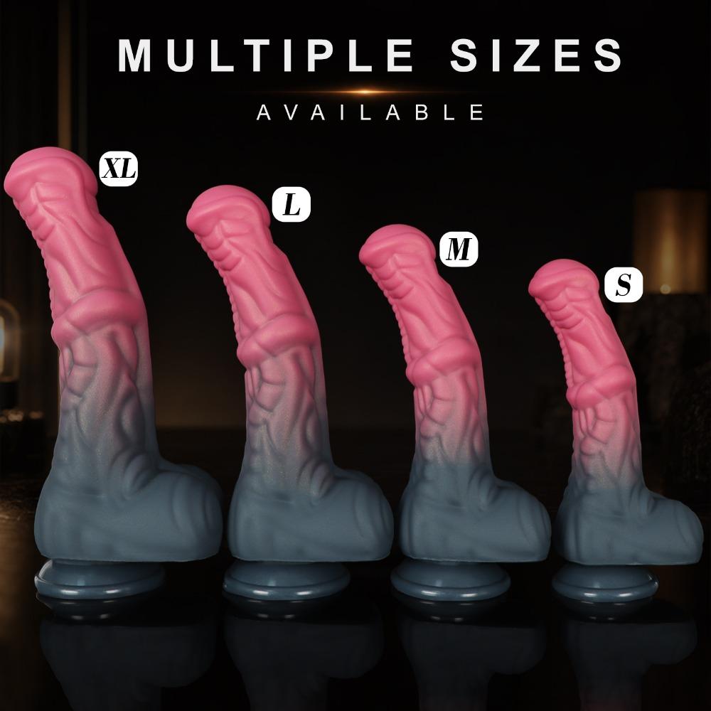 Oversized Knot Anal Plug - Extra Large Thick Silicone Dildo for Extreme Stretching, Giant Fantasy Butt Plug for Men Women