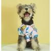 Spring/Summer Small Medium Dog Beach Shirt Hawaiian Pet Clothing Dog Cat Golden Retriever Clothing Supplies