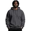 Men S Winter Fleece Hooded Sweatshirt Zipper Casual Loose Fit