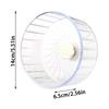 Hamster Running Wheel Double Layer Bearings Silent Small Animal Rolling Exercise Wheel For Hamsters Gerbil Guinea Pig Small Pet