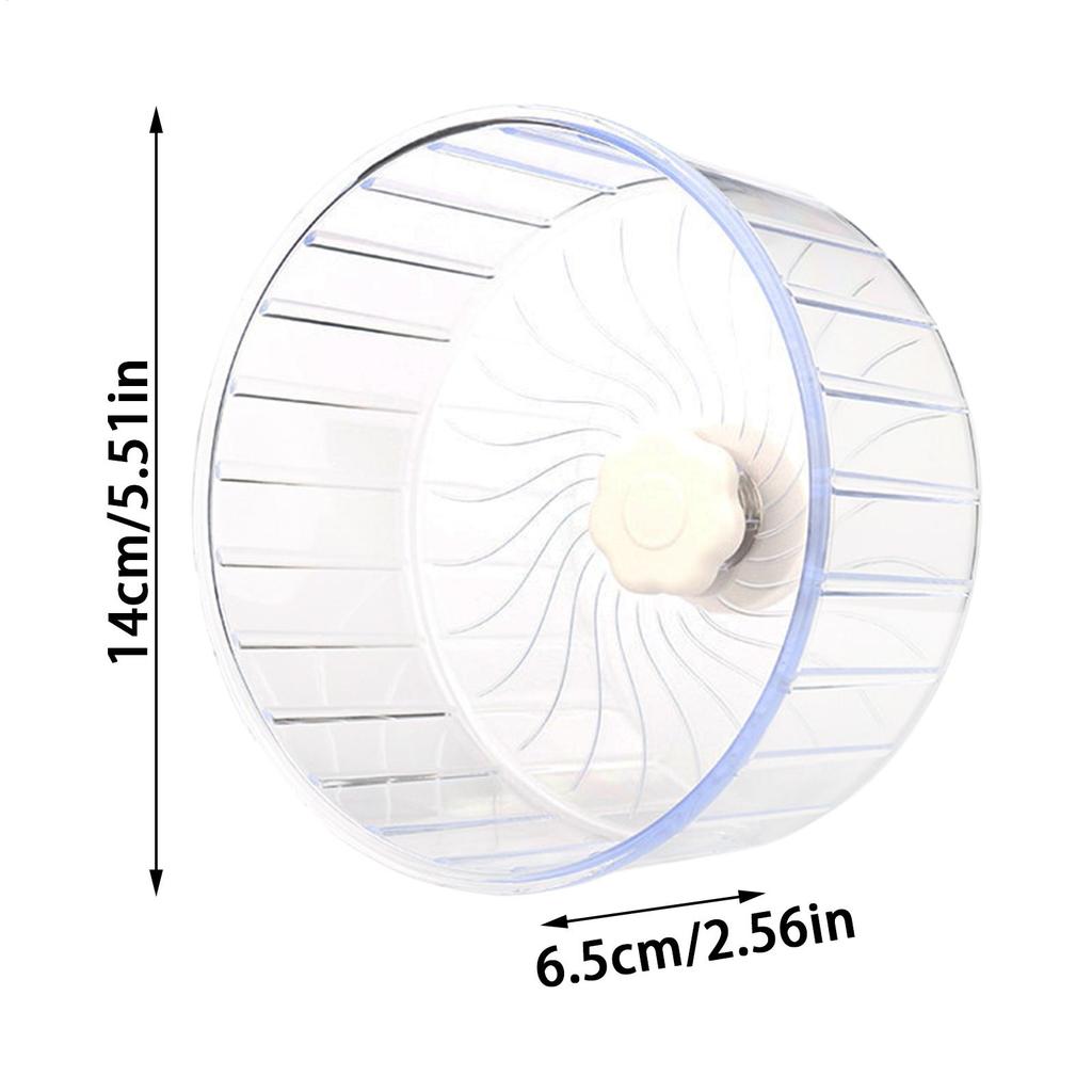Hamster Running Wheel Double Layer Bearings Silent Small Animal Rolling Exercise Wheel For Hamsters Gerbil Guinea Pig Small Pet