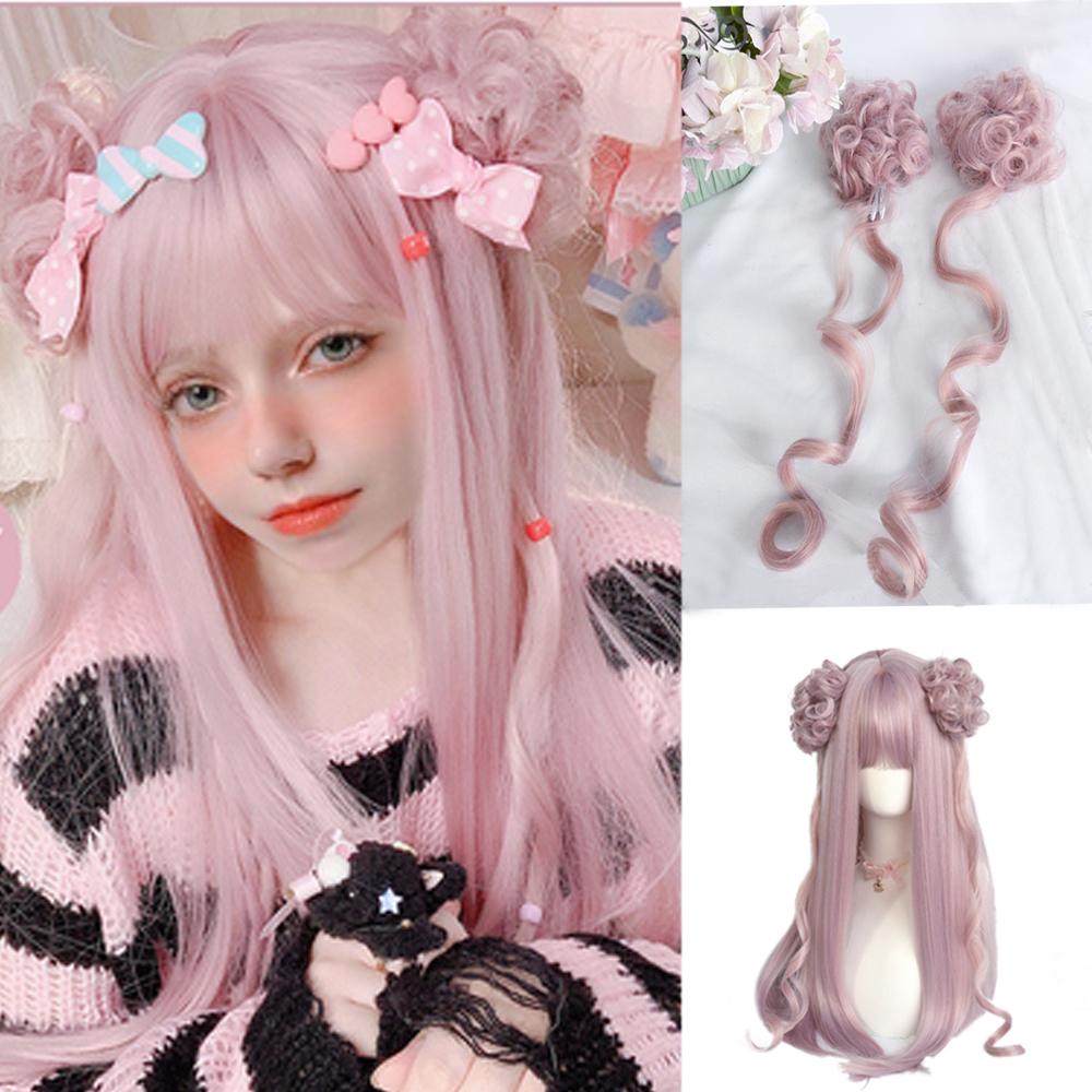 

Красный, черный и белый Harajuku Soft Girl Lolita Wig Hair Pack Тигровый рот Заколка для волос Пучок для волос