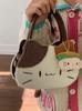 Threecolor Cat Cartoon Plush Shoulder Bag For Daily Use With Storage Capacity
