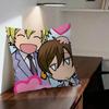 Ouran High School HHost Club  Pillow Covers Cartoon Sofa Decorative Home Doublesided Printing Short Plush Cute Cushion Cover