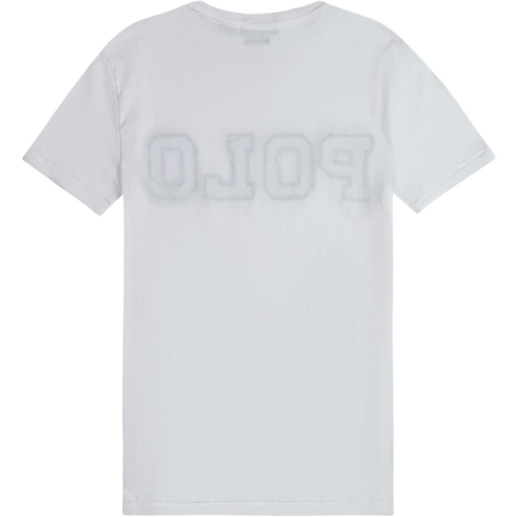 Polo Ralph Lauren SS25 Markenlogo Gestickter Aufnäher Rundhals Kurzarm T-Shirt Herren T-Shirt 710842990-002