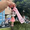 Italian Brainrot Anime Merchandise Keychains Toys Figure Model Dolls Hang The Bags Gifts Abstract Anime Action Figures Key Rings