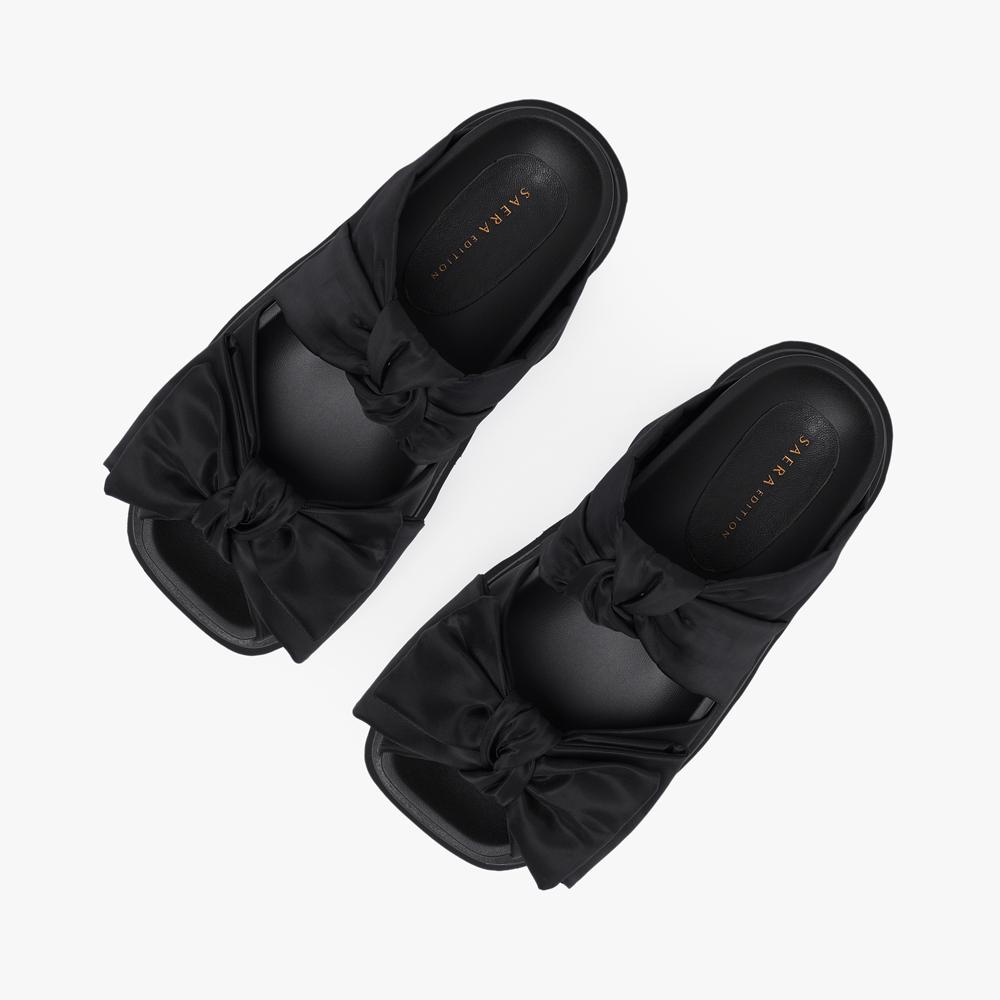 Saera Edition Ribbon Sandals O24M125