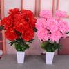 Simulation Peony Flower 7 Heads European Style Rich Peony Simulation Flower Wedding Home Studio Decoration Artificial Fake Flower