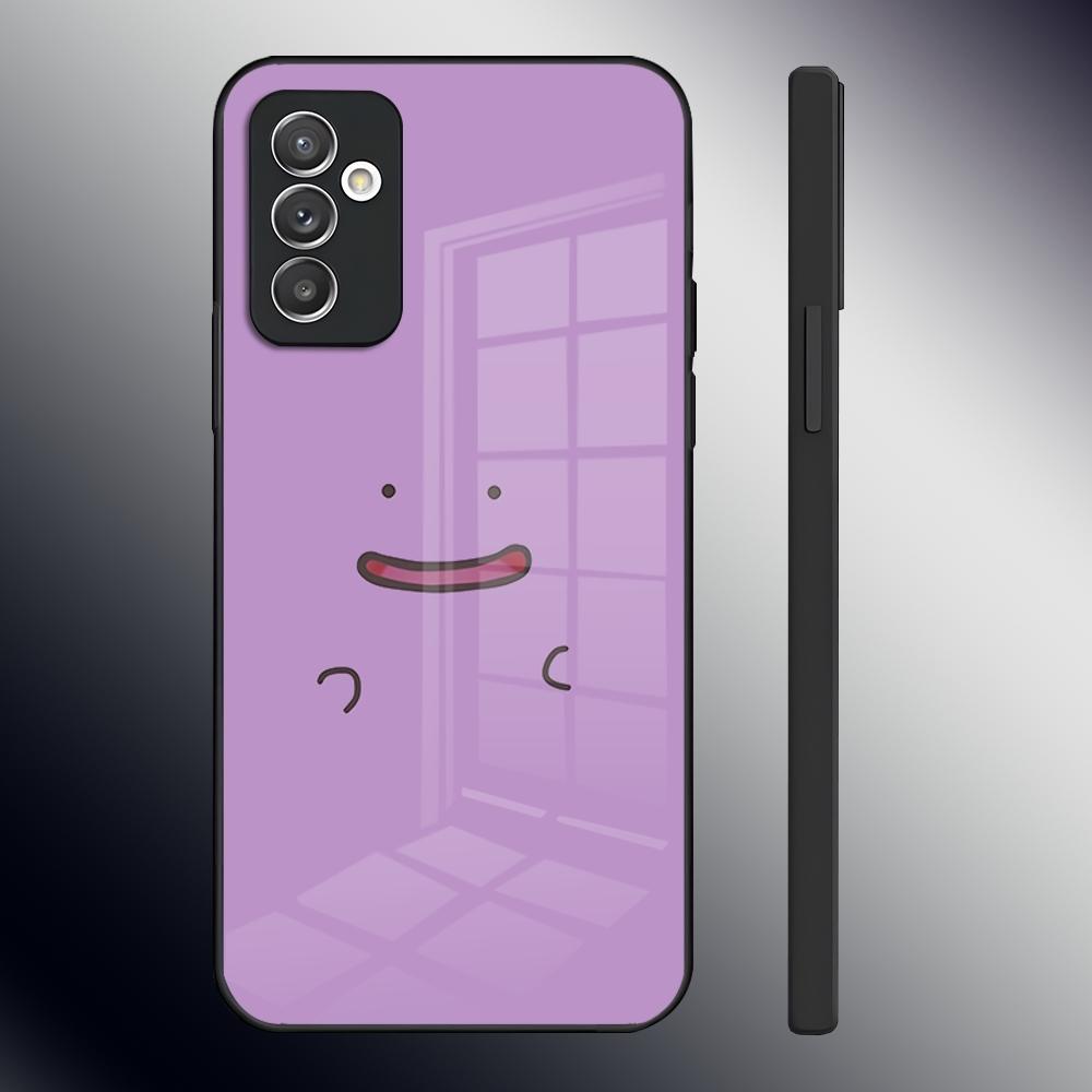 Cartoon Cute Ditto Phone Case For Samsung S24 Ultra S23 S22 S20 Fe S21 Plus A54 A34 A24 A53 A13 A16 Glass Back Cover