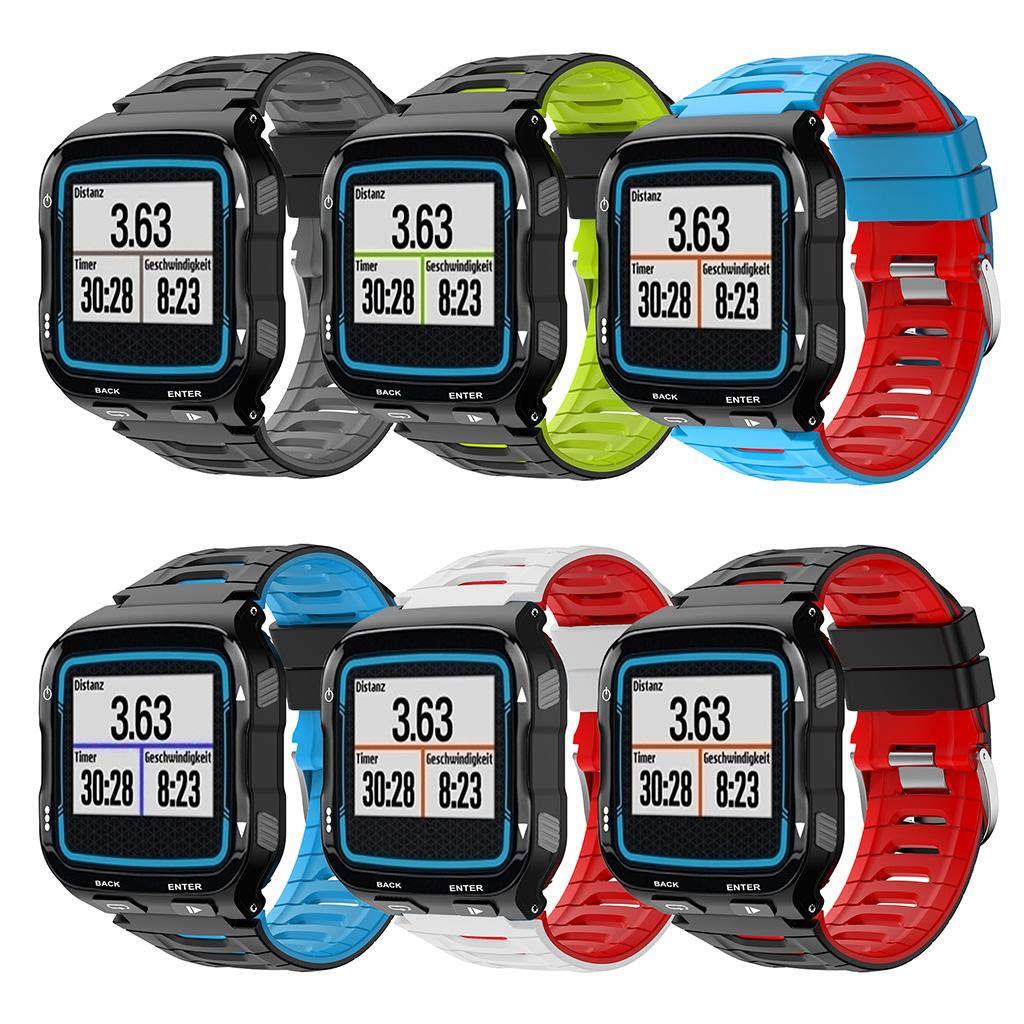 Smartwatch Wristband Soft Silica Replacement Watchband Sport Strap Bracelet Loop for Garmin-Forerunner 920XT
