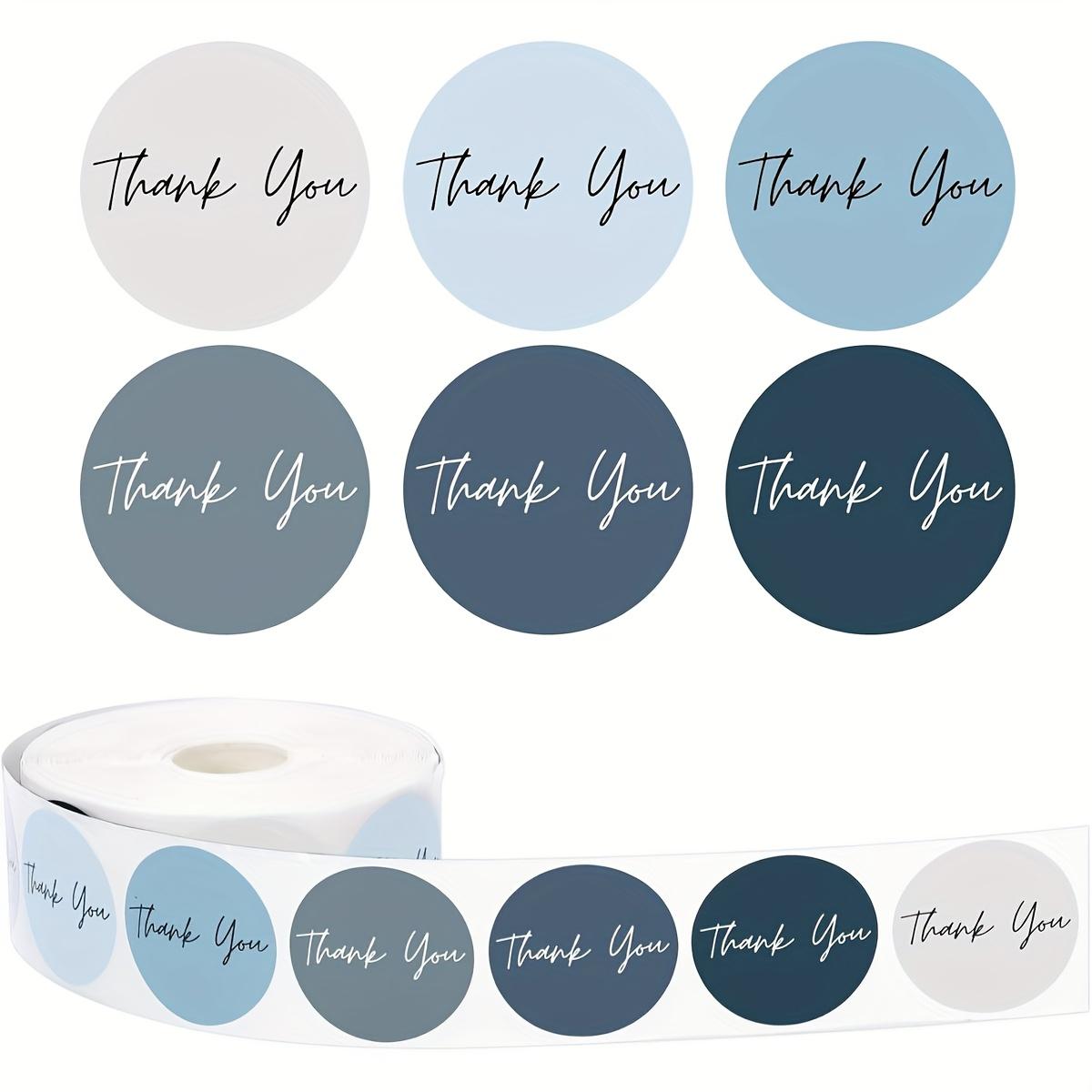 

Round Thank You Stickers for Sealing Envelopes, Gift Wrapping, Decoration for Weddings, Parties, Scrapbooking, And Stationery A