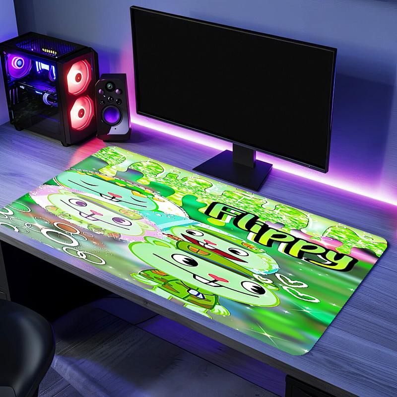 Happy Tree Friends2 Mouse Pad - Non-Slip Rubber Base, Smooth Surface for Work,Gaming,Office,And Home Use, Desk Mouse Pad