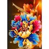 5D DIY Diamond Painting Flower Vase Rhinestone Rose Full Round Diamond Embroidery Cross Stitch Kit Mosaic Art Picture Gift