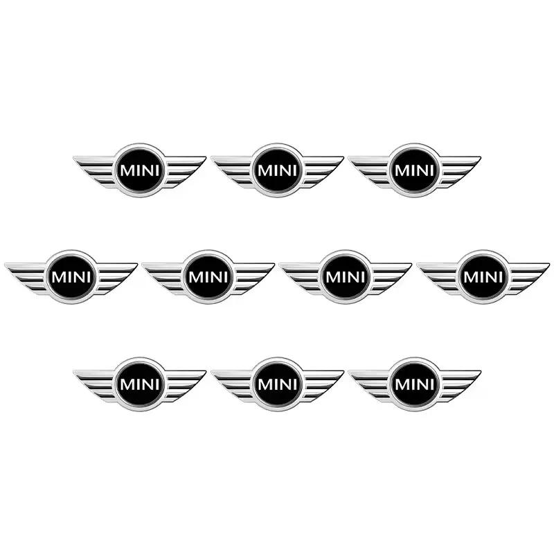 Car Key Emblem Stickers Auto Control Key Logo Accessories For BMW MINI WORKS One Cooper JCW R60 R59 R57 R58 R56 R55 F55 F56