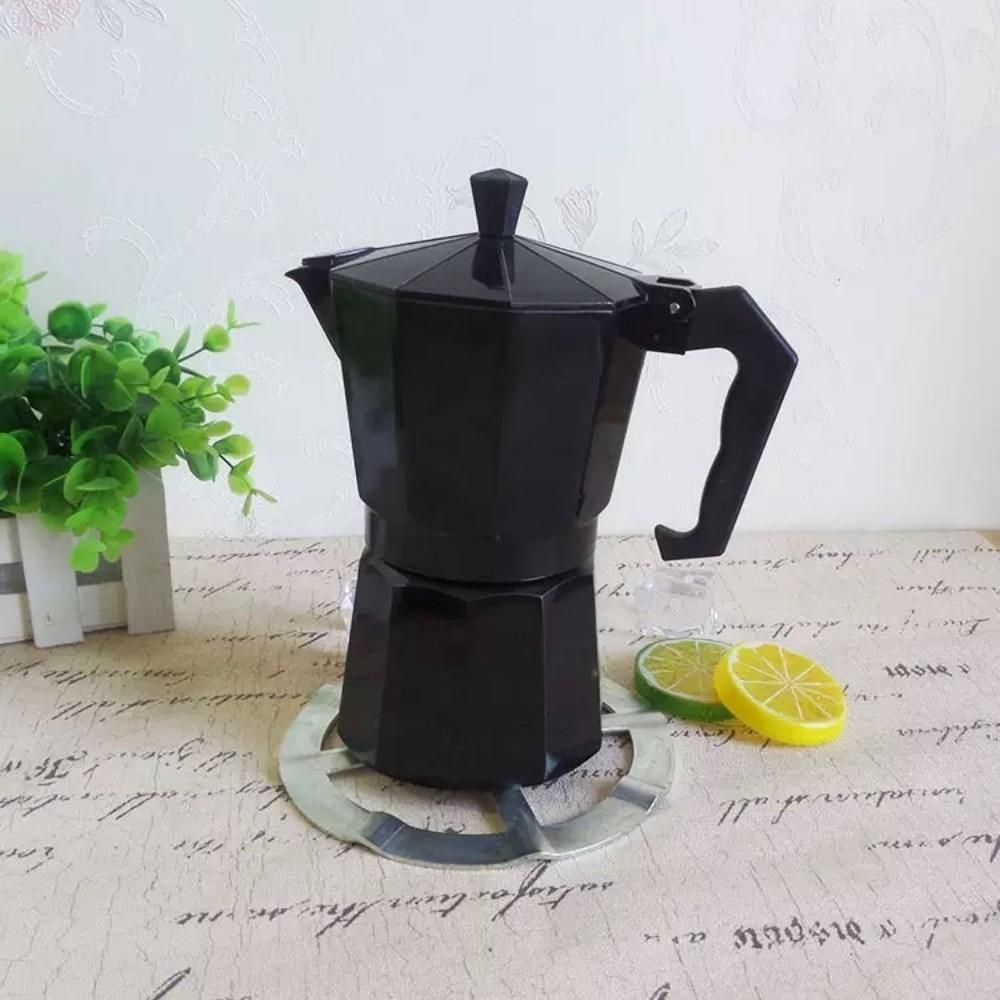 With Handle Coffee Maker Moka Pot Aluminum Espresso Coffee Maker Vintage Espresso Kettle Home