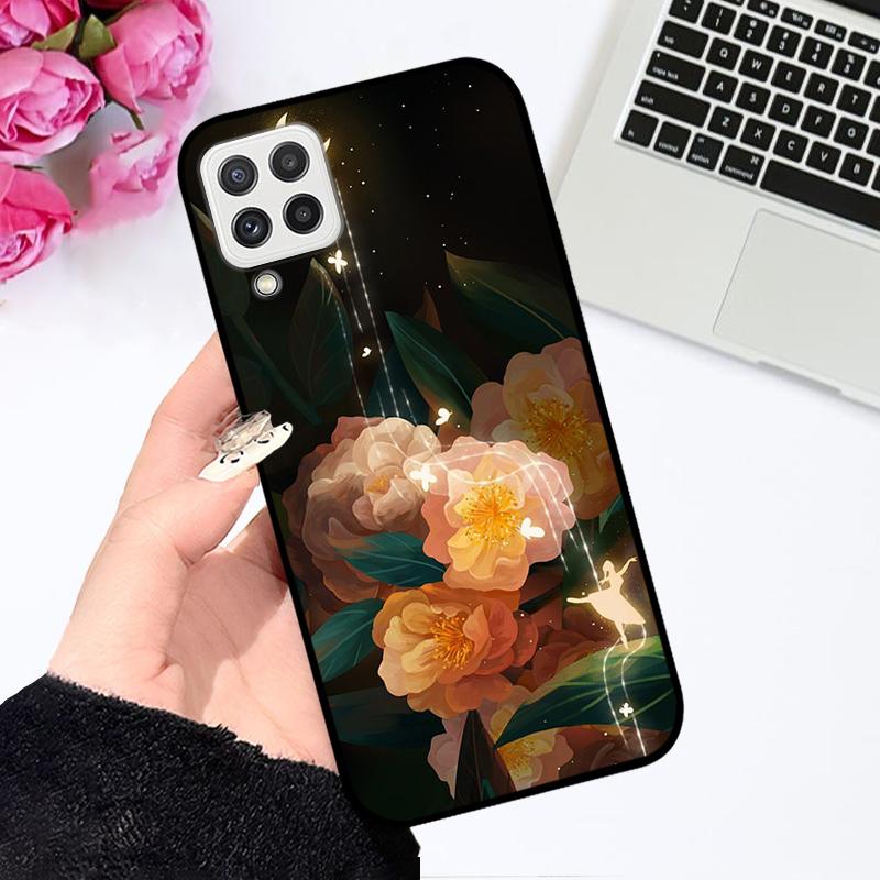 Für Samsung Galaxy A22 4G 5G Hülle A225 A226 Farbdruck TPU Weiche Silikonhülle Für Samsung A22s 5G Handyhülle Bumper Fundas