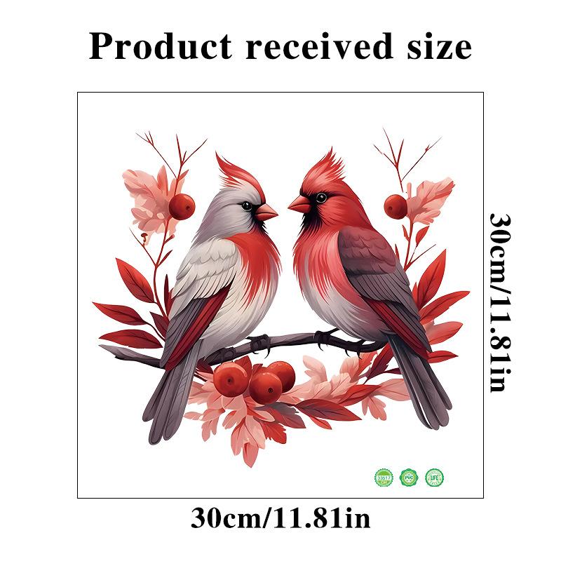Bishop Bird Wall Stickers Bathroom Decor Creative Toilet Stickers Decorative Waterproof Stickers