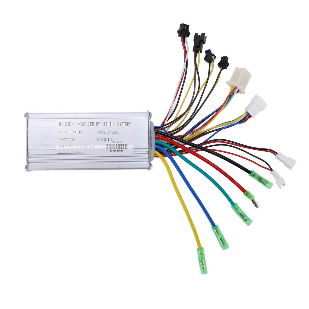 Controler de motor pentru bicicletă electrică 22A Controler comun 36V 48V cu panou LCD S866 Accelerație mare pentru motor de 500W